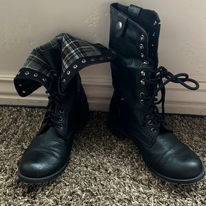 Convertible Combat Boots